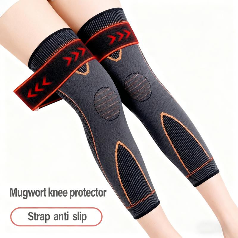 【Tiktok Black Friday】Warm Knee & Leg Sleeve | Non-Slip Long Cotton Sleeve for Fall/Winter | Joint Pain Relief in Sports & Daily Wear for Men & Women