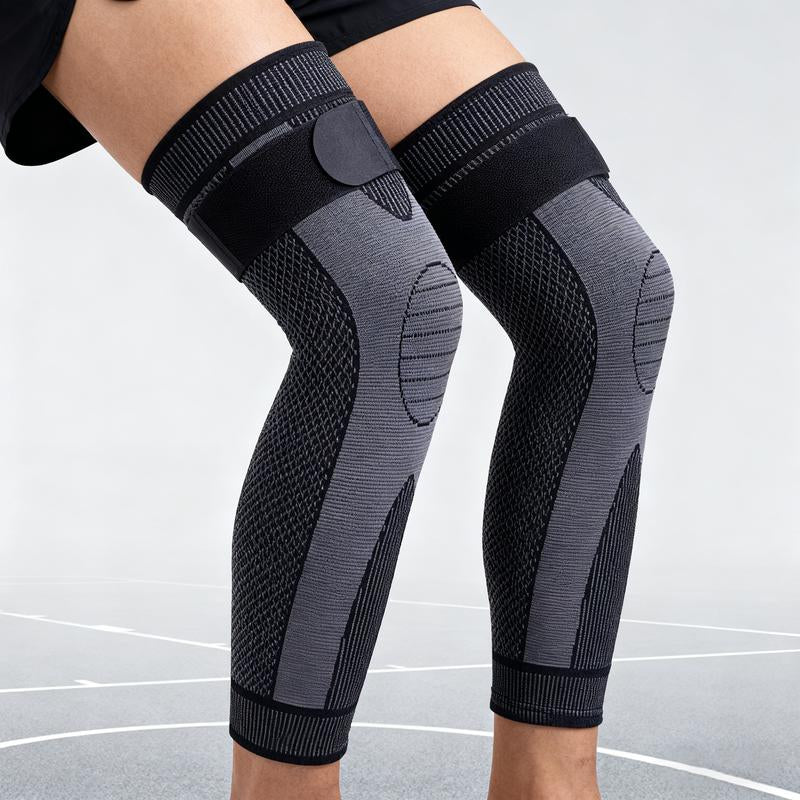 【Tiktok Black Friday】Warm Knee & Leg Sleeve | Non-Slip Long Cotton Sleeve for Fall/Winter | Joint Pain Relief in Sports & Daily Wear for Men & Women