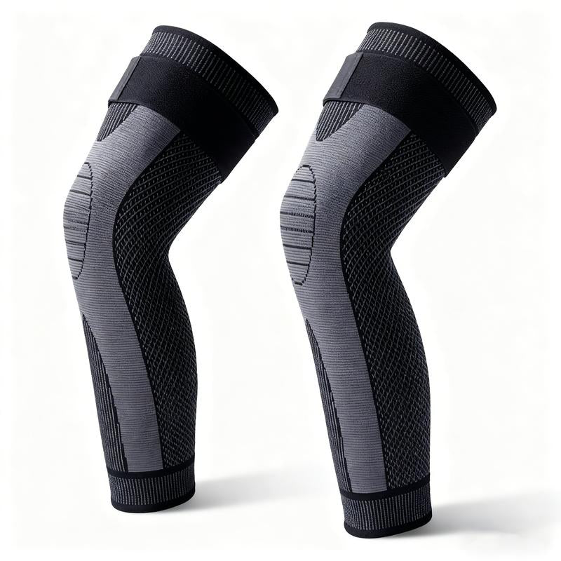 【Tiktok Black Friday】Warm Knee & Leg Sleeve | Non-Slip Long Cotton Sleeve for Fall/Winter | Joint Pain Relief in Sports & Daily Wear for Men & Women