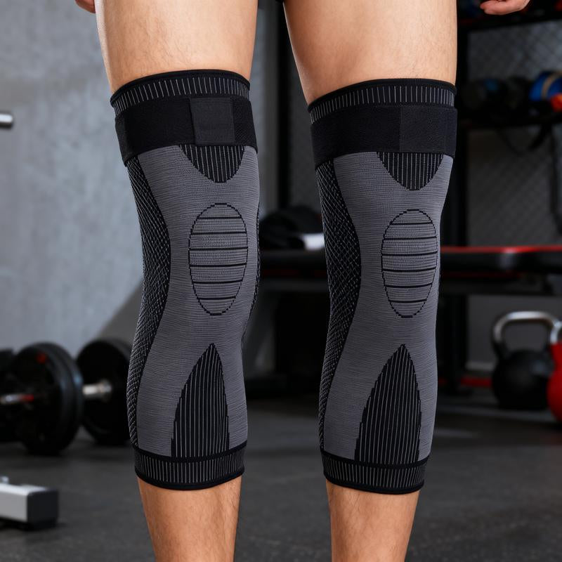 【Tiktok Black Friday】Warm Knee & Leg Sleeve | Non-Slip Long Cotton Sleeve for Fall/Winter | Joint Pain Relief in Sports & Daily Wear for Men & Women